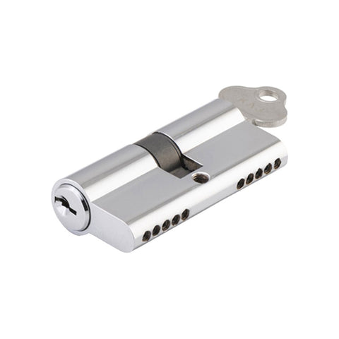 IVER Euro Cylinder Dual Function 5 Pin 65mm | 10 Finishes - Chrome Plated