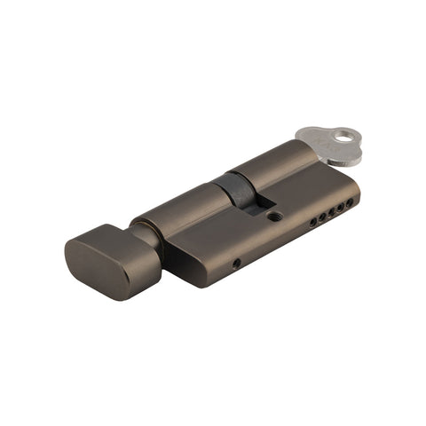 IVER Euro Cylinder Key/Thumb 5 Pin 65mm | 11 Finishes - Signature Brass