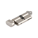 IVER Euro Cylinder Key/Thumb 5 Pin 65mm | 11 Finishes - Polished Nickel