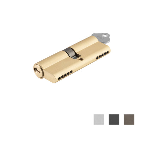 IVER Euro Cylinder Dual Function Door Lock 5 Pin | 4 Finishes