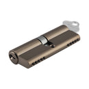 IVER Euro Cylinder Dual Function Door Lock 5 Pin | 4 Finishes - Signature Brass