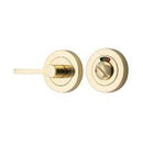 IVER Accessibility Privacy Turn With Indicator | Round - Polished Brass