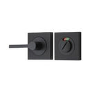 IVER Accessibility Privacy Turn With Indicator | Square - Matt Black