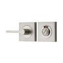 IVER Accessibility Privacy Turn With Indicator | Square - Satin Nickel