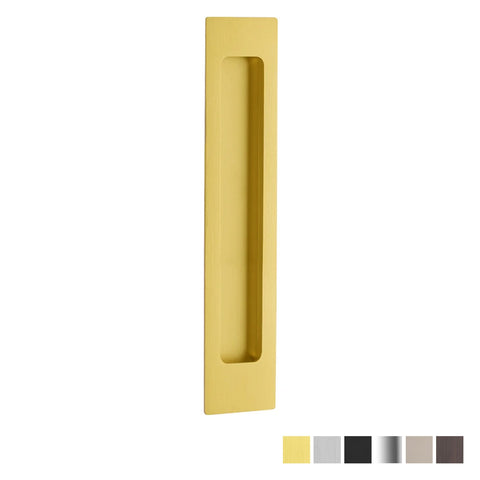 IVER Rectangular Flush Pull Concealed Fix | 6 Finishes