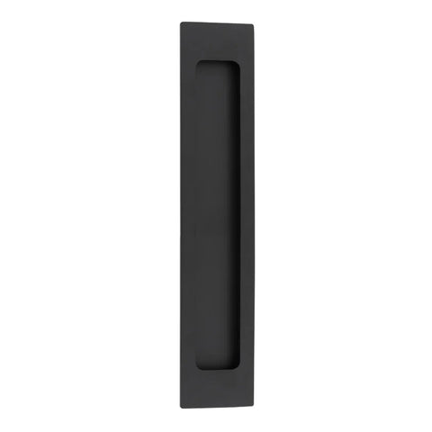 IVER Rectangular Flush Pull Concealed Fix | 6 Finishes - Matt Black