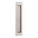 IVER Rectangular Flush Pull Concealed Fix | 6 Finishes - Satin Nickel