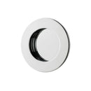 IVER Sliding Door Round Flush Pull | 7 Finishes - Polished Chrome
