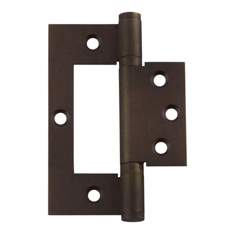 IVER Hirline Hinge | 100mm (Height) | 7 Finishes - Antique Brass