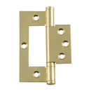 IVER Hirline Hinge | 100mm (Height) | 7 Finishes - Polished Brass