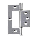 IVER Hirline Hinge | 100mm (Height) | 7 Finishes - Chrome Plated