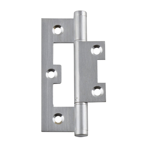 IVER Hirline Hinge | 89mm (Height) | 7 Finishes - Satin Chrome