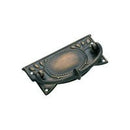 Tradco Edwardian Cabinet Pull Handle Sheet Brass - primehardware