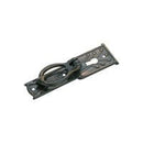 Tradco Cabinet Pull Handle Sheet Brass Pedestal Edwardian Keyhole H102xW33mm - primehardware