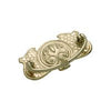 Tradco Cabinet Pull Handle Sheet Brass Nouveau - primehardware