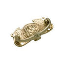 Tradco Cabinet Pull Handle Sheet Brass Nouveau - primehardware
