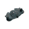 Tradco Cabinet Pull Handle Sheet Brass Nouveau - primehardware