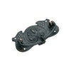 Tradco Cabinet Pull Handle Sheet Brass Nouveau - primehardware
