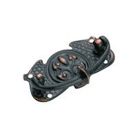 Tradco Cabinet Pull Handle Sheet Brass Nouveau - primehardware