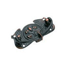 Tradco Cabinet Pull Handle Sheet Brass Nouveau - primehardware