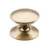 Tradco Victorian Cupboard Knob Polished Brass - primehardware