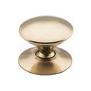 Tradco Victorian Cupboard Knob Polished Brass - primehardware
