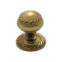 Tradco Cupboard Knob Georgian Design Solid Brass Construction
