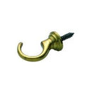 Tradco Cup Hook Polished Brass - primehardware