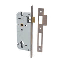 IVER 85Mm Euro Mortice Lock | 45mm Backset - Signature Brass
