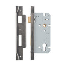 IVER 85Mm Rebated Euro Mortice Lock | 60mm Backset - Distressed Nickel