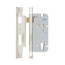 IVER 85Mm Rebated Euro Mortice Lock | 60mm Backset - Satin Nickel
