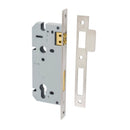 IVER Euro Roller Mortice Lock | 45mm Backset - Satin Nickel