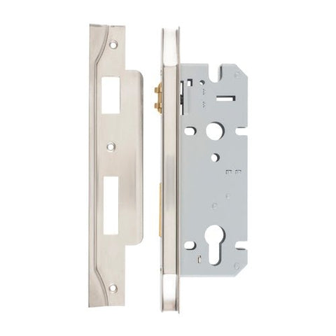 Iver Rebated Euro Roller Mortice Lock - primehardware