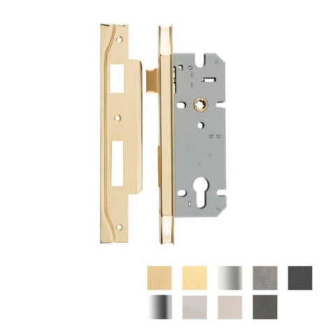 Iver 85Mm Rebated Euro Mortice Lock - primehardware