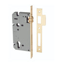 IVER Euro Roller Mortice Lock | 60mm Backset - Brushed Brass