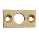 Tradco Barrel Bolt Flat Plate Keeper 7.5mm - Available In Various Finishes - primehardware