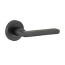Iver Baltimore Solid Brass Door Lever Handle | Lever Set Only | 7 Finishes - Matt Black