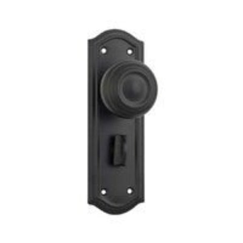 Tradco Kensington Door Knob on Backplate - Customise to your needs - primehardware
