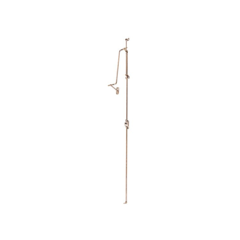 TRADCO 9714 FANLIGHT WINDOW OPERATOR ANTIQUE BRONZE UNLACQUERED 900X115MM - primehardware