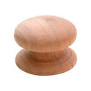 Tradco KSC2 Cedar / Mahogany Woodscrew Knob 40mm - primehardware
