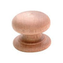 Tradco KSC5 Cedar / Mahogany Woodscrew Knob 48mm - primehardware