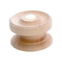 Tradco KSP3 Pine Woodscrew Button Knob 54mm - primehardware