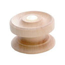 Tradco KSP3 Pine Woodscrew Button Knob 54mm - primehardware