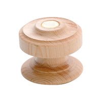 Tradco KSP4 Pine Woodscrew Button Knob 40mm - primehardware