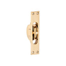 TRADCO SASH PULLEY POLISHED BRASS 25X125MM TD1680 - primehardware