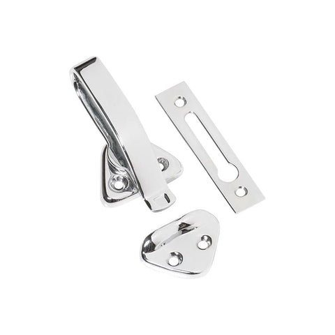 TRADCO HOPPER WINDOW CATCH POLISHED CHROME TD1687 - primehardware
