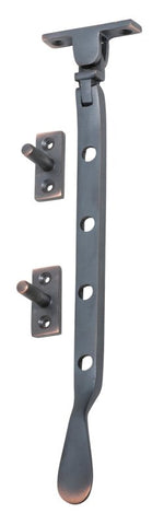 TRADCO CASEMENT STAY ANTIQUE COPPER 200MM TD1716 - primehardware