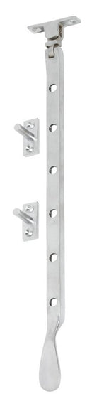 TRADCO CASEMENT STAY SATIN CHROME 300MM TD1729 - primehardware