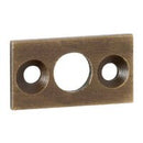 Tradco Barrel Bolt Flat Plate Keeper 7.5mm - Available In Various Finishes - primehardware