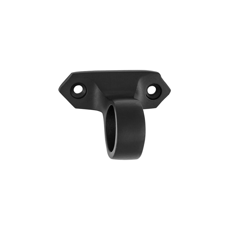 TRADCO SASH EYE OFFSET WINDOW HANDLE MATT BLACK 49X32MM TD9649